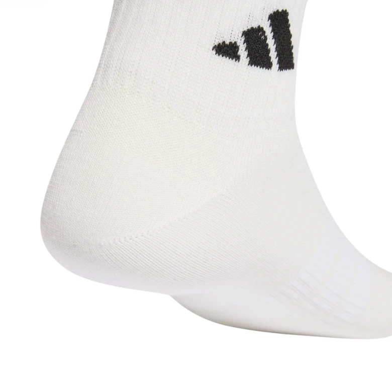 Белые носки ADIDAS Thin&Light Sportswear Ankle Socks 3 Pair — фото 4